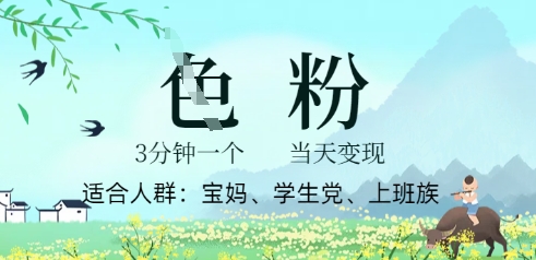短视频S粉计划，3 分钟原创，当天变现-洪烁网创